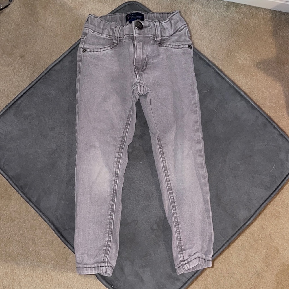 Grey jeggings adjustable with zipper-excellent condition